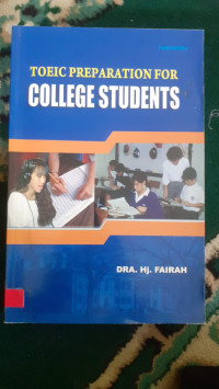 Image of TOEIC PREPARATION FOR COLLEGE STUDENTS