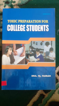 Image of TOEIC PREPARATION FOR COLLEGE STUDENTS