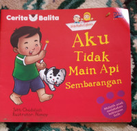 Image of Aku Tidak Main Api Sembarangan