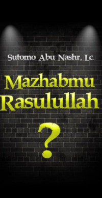 Image of Madzhabmu rasulullah ?/ebook